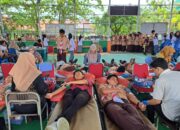 PMR MAN 2 Padang Gelar Donor Darah untuk Bantu Penuhi Stok PMI
