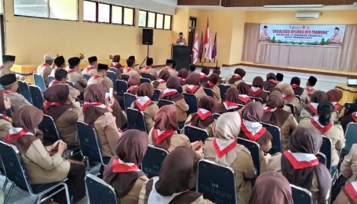 Kwarcab Sawahlunto Sosialisasikan Aplikasi “Ayo Pramuka