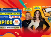 ShopeeFood Deals Rp100 Kembali, Gandeng Influencer, Buruan Serbu!