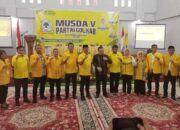 Adi Gunawan Kembali Pimpin Golkar Dharmasraya, Kader Beri Kepercayaan