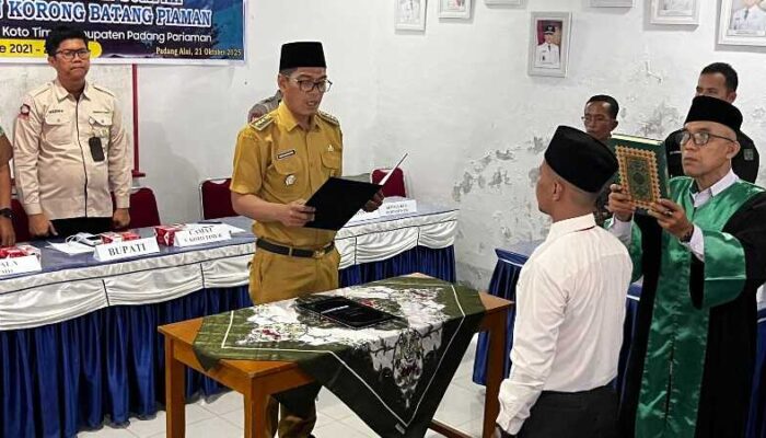 Heri Martoni Dilantik Jadi Anggota Bamus, Banjir Apresiasi