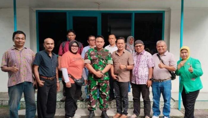 Kapendam Bonjol Sambangi PWI Sumbar, Eratkan Kemitraan