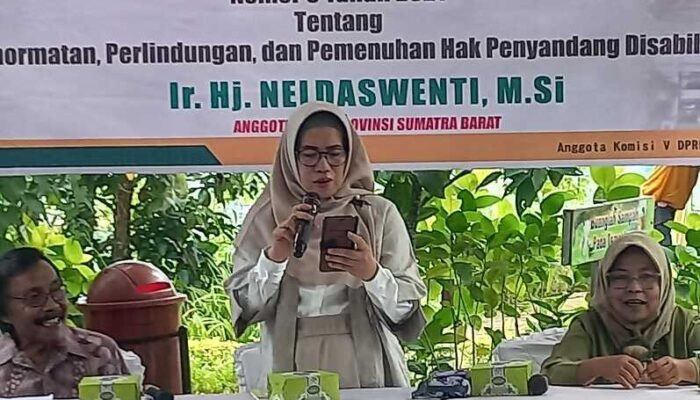 Sawahlunto Sosialisasikan Perda Disabilitas, Pensiunan Eratkan Silaturahmi
