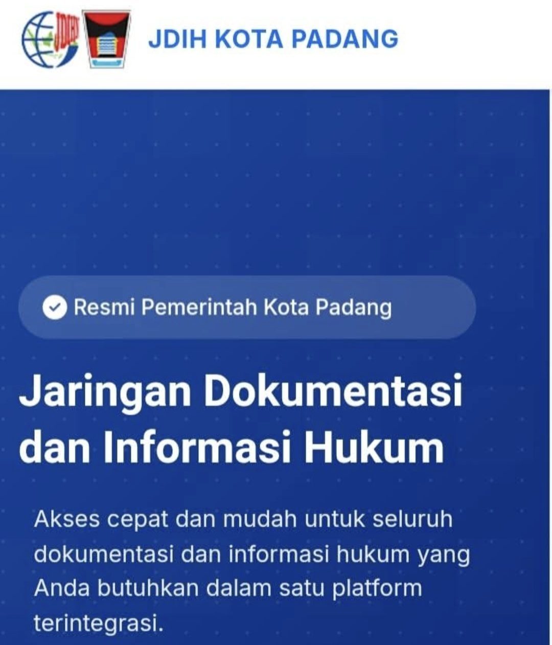 jaringan-dokumentasi-dan-informasi-hukum-kota-padang-terbaik-di-sumbar