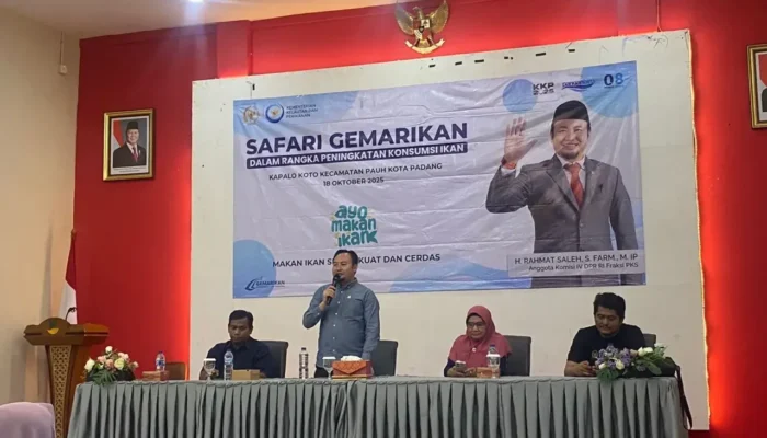 Rahmat Saleh Dorong Gemarikan Jadi Solusi Cerdas Atasi Stunting di Sumbar