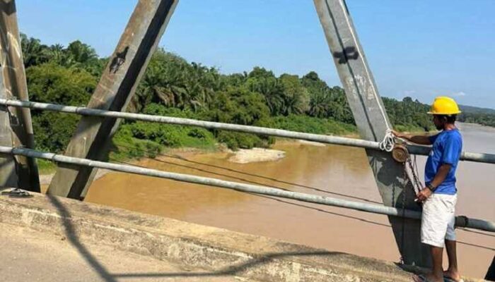 Jembatan Batanghari Langkok Berbenah, Hindari Risiko Pengguna