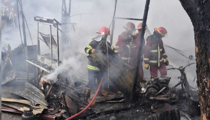 Kobaran Api Renggut Nyawa Ibu dan Anak