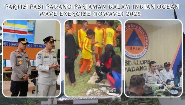 Padang Pariaman Gelar Simulasi IOWave, Tingkatkan Kesiapsiagaan