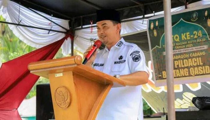 Wabup Pasaman Dorong Penguatan ABS-SBK Lewat MTQ