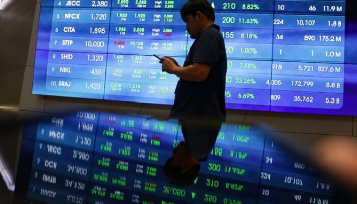 IHSG Bergerak Tipis, Investor Pantau Kebijakan The Fed