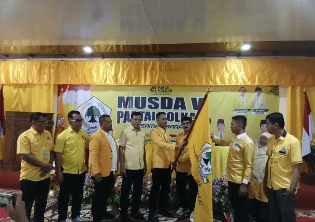 terpilih-aklamasi,-dirwansyah-pimpin-kembali-dpd-golkar-pasaman-barat