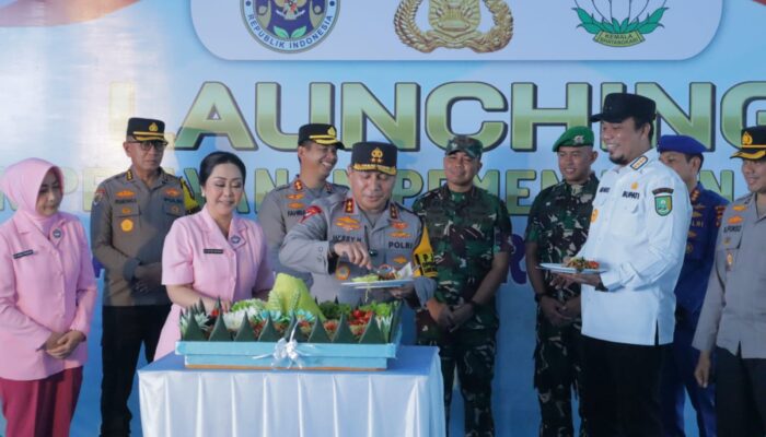 Kapolda Riau Resmikan SPPG, Gizi Masyarakat Terjamin