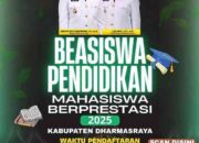 Dharmasraya Buka Beasiswa, Mahasiswa Berprestasi Buruan Daftar!