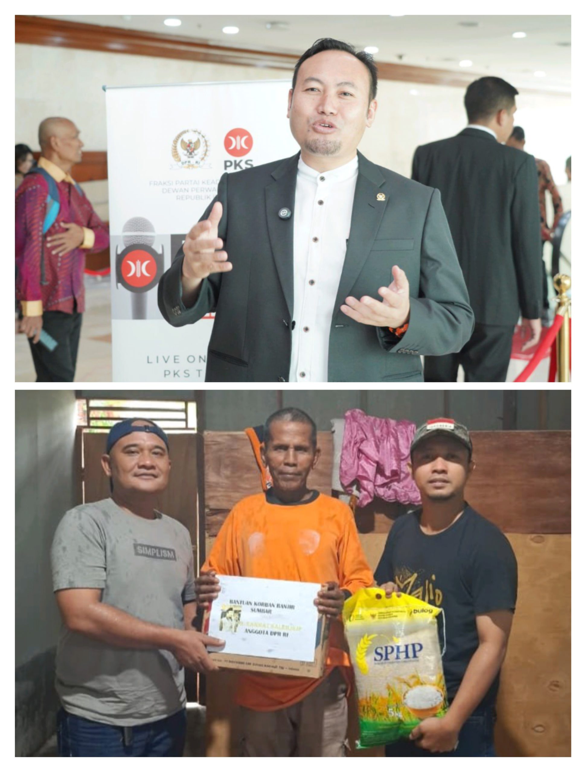 rahmat-saleh-serahkan-bantuan-cepat-tanggap-untuk-warga-terdampak-banjir