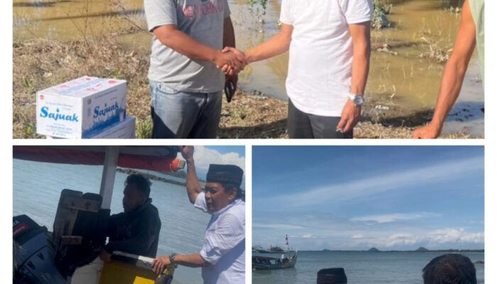 DPRD Sumbar Salurkan Bantuan Korban Banjir Via Laut