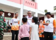 Muhidi Jamin Layanan Anak Pengungsian Cupak Tangah Berjalan