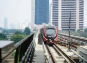 KAI Amankan Jalur LRT Jabodebek dari Ancaman Pohon Tumbang