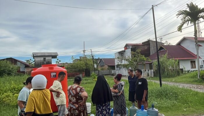 Injourney Airports Salurkan Air Bersih, Bantu Warga Sumbar