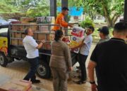 Jamkrindo Ringankan Korban Banjir, Salurkan Bantuan Logistik