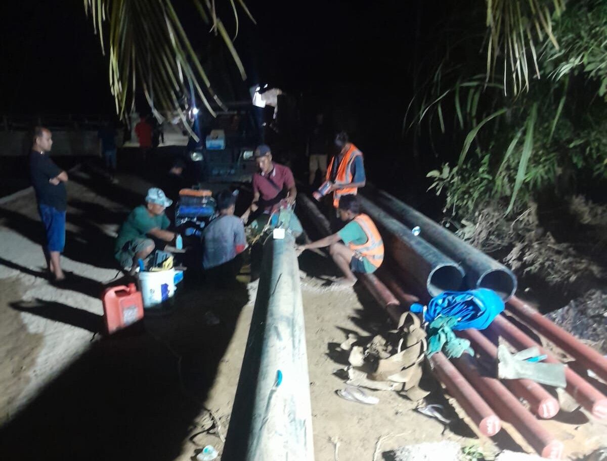 12-ipa-pulih-3-masih-dikerjakan,-perumda-am-padang-pacu-perbaikan-pascabanjir