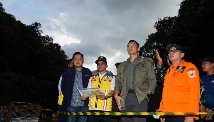 AHY Pantau Silaiang, Percepat Pemulihan Akses Masyarakat