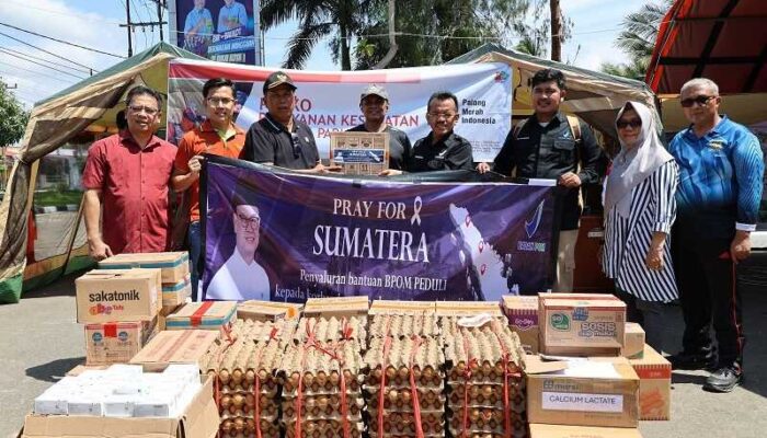 BBPOM Bergerak Cepat, Salurkan Bantuan untuk Pariaman