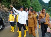 Bupati dan Menteri PU Tinjau Dampak Bencana Malalo