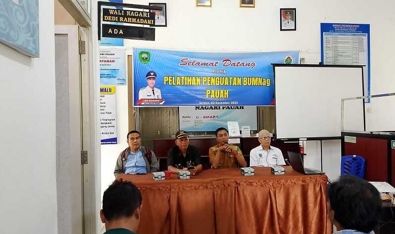 tingkatkan-kapasitas-pengelola,-nagari-pauah-gelar-pelatihan-penguatan-bumnag