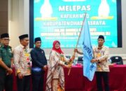 Dharmasraya Lepas Kafilah, Targetkan Juara MTQ Sumatera Barat