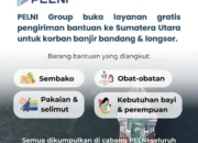 PELNI Salurkan Bantuan Gratis untuk Korban Banjir Sumut