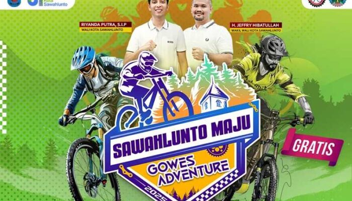 Sawahlunto Gowes Galang Dana, Korban Bencana Tersenyum