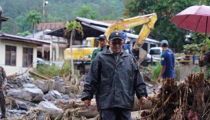 Bupati Pacu Normalisasi Sungai Malalo Pasca Bencana
