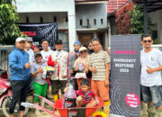 DPRD Padang Bergerak, Salurkan Bantuan Banjir Tabing