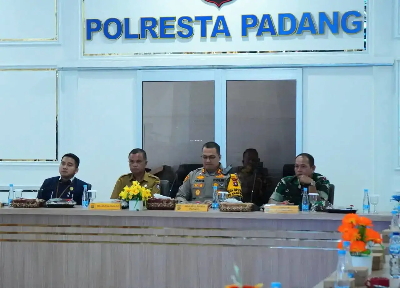pemko-bersama-polresta-padang-siap-wujudkan-nataru-aman-dan-damai