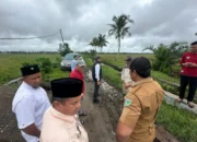 Proyek Irigasi di Pessel Mangrak, Rahmat Saleh Tinjau Lokasi
