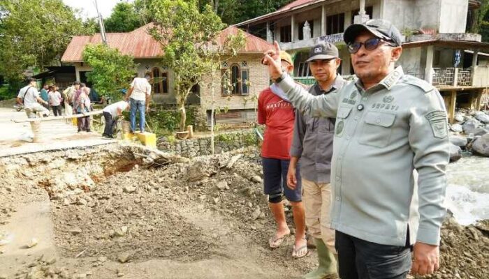 Tanah Datar Gerak Cepat Tangani Dampak Hidrometeorologi