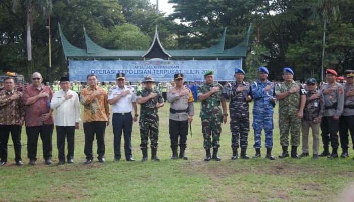 Wawako Maigus Nasir Hadiri Gelar Pasukan Operasi Lilin 2025