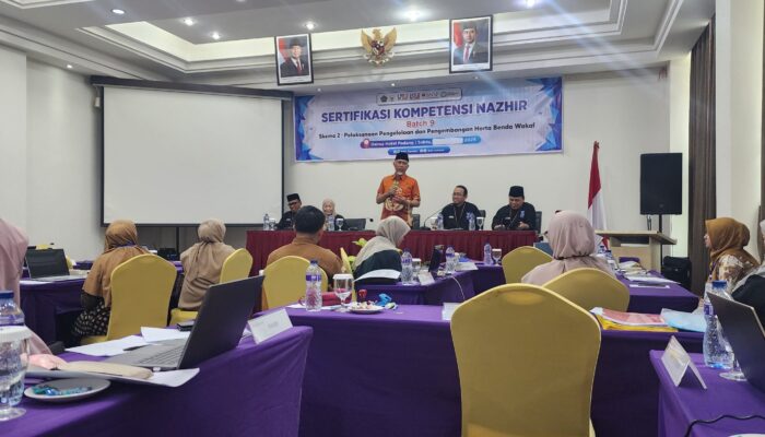 Sumbar Sertifikasi Nazhir, Wakaf Berdayakan Umat dan Pembangunan