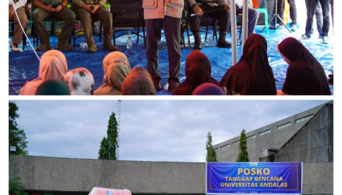 Unand Bantu Korban Banjir, Berikan Keringanan UKT