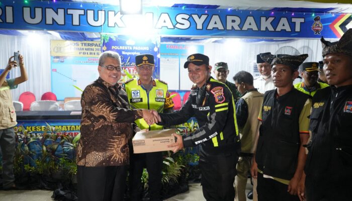 Muhidi Pantau, Apresiasi, Pastikan Keamanan Nataru di Padang