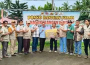 IKM Bengkulu Salurkan Donasi, Sentuh Korban Bencana Sumbar