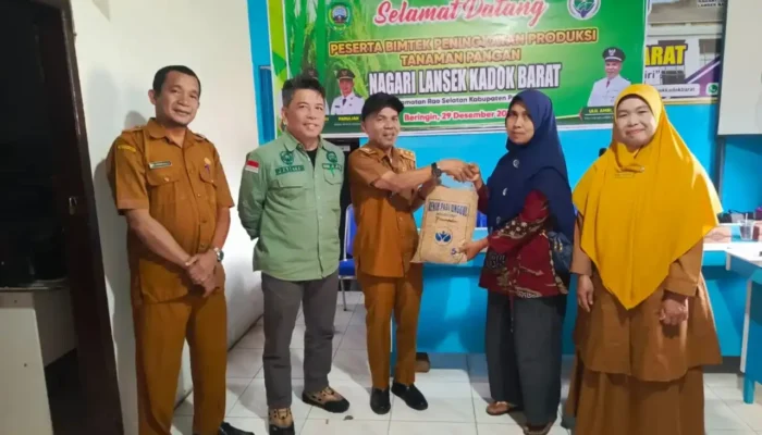 Pasaman Pacu Produksi Pangan, Petani Ikuti Bimbingan Teknis