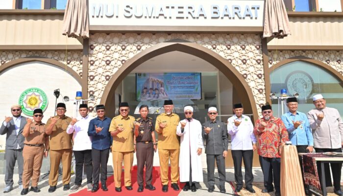 MUI Sumbar Bangun Sinergi Umat, Resmikan Gedung Baru