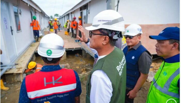 Danantara Bangun Huntara Kokoh, Prabowo Segera Meninjau Aceh Tamiang