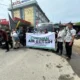 Anggota Komisi IV DPR RI, Rahmat Saleh, menyalurkan bantuan air bersih kepada warga Kota Padang yang terdampak bencana dan mengalami krisis air bersih, Rabu (17/12/2025).