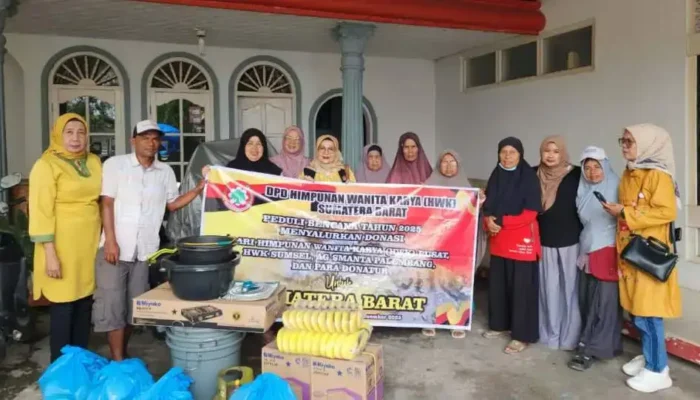 HWK Sumbar Sisir Wilayah Terdampak Banjir, Distribusikan Bantuan dan Pantau Kebutuhan Mendesak