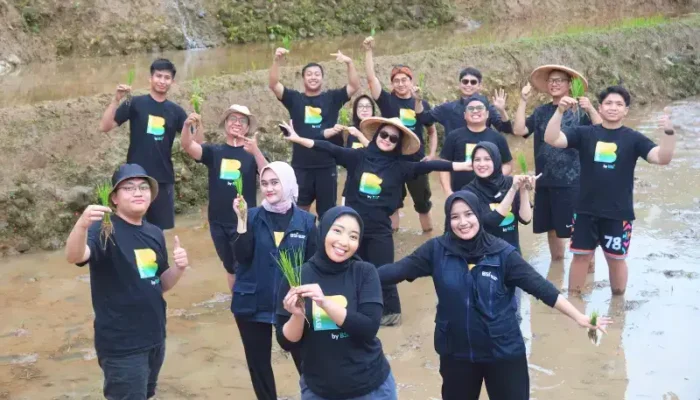 BSI Maslahat Gembleng Calon Bankir Andal Lewat Program Sosial di Desa