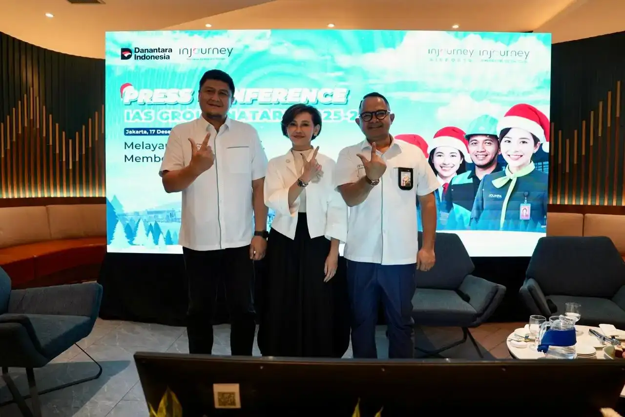 Menjelang periode Natal 2025 dan Tahun Baru 2026 (Nataru 2025–2026), PT Integrasi Aviation Solusi atau InJourney Aviation Services (IAS) meningkatkan kesiapan layanan kebandarudaraan guna memastikan pelayanan terbaik di seluruh wilayah operasionalnya