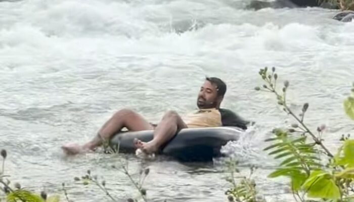 Sapa Warga, Zigo Rolanda Nikmati Segarnya Sungai Kampung