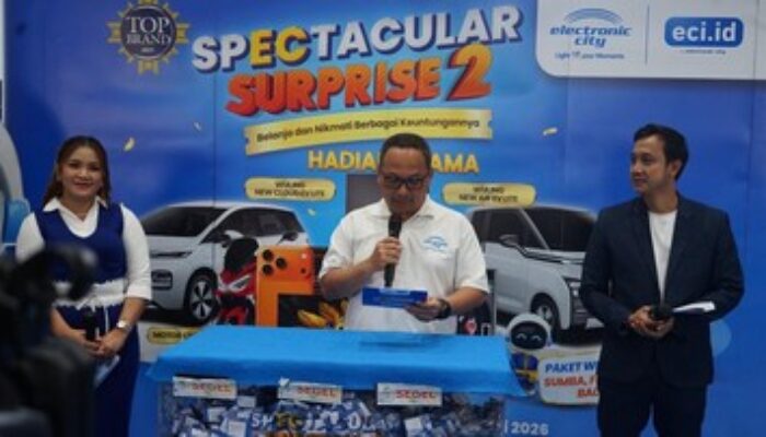 Electronic City Bagikan Hadiah, Mobil Listrik Jadi Incaran